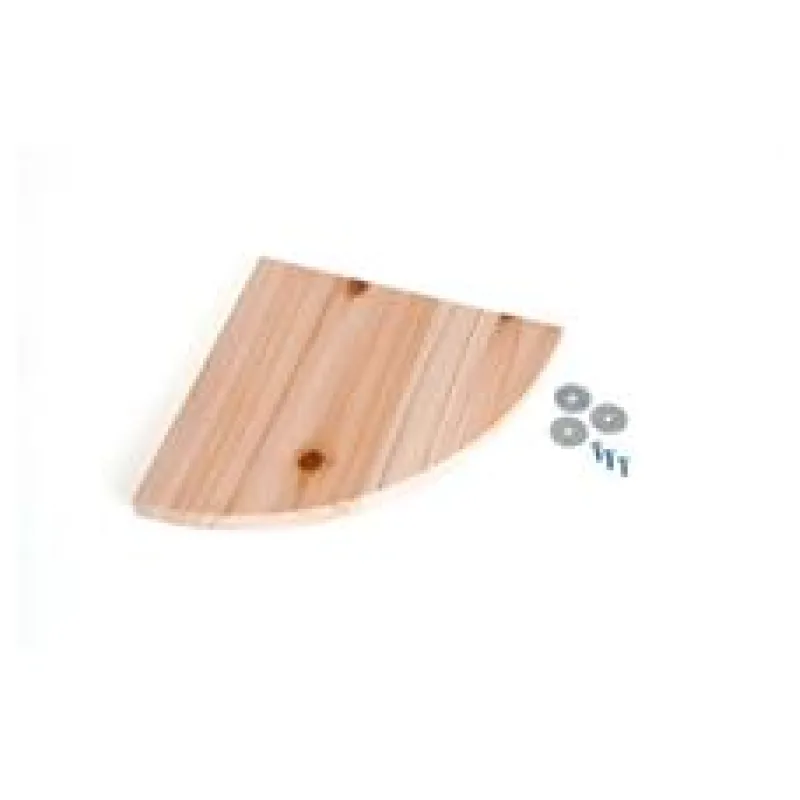 Karlie Dřevěné patro/sedátko do klece pro hlodavce, 14x14x1,8cm