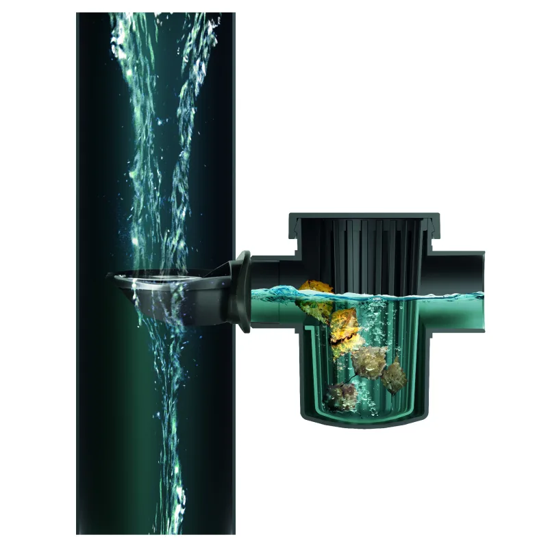 Prosperplast s.r.o. Vonkajší filter hrubých nečistôt dažďovej vody (3 diely) z prívodu odkvapu do suda