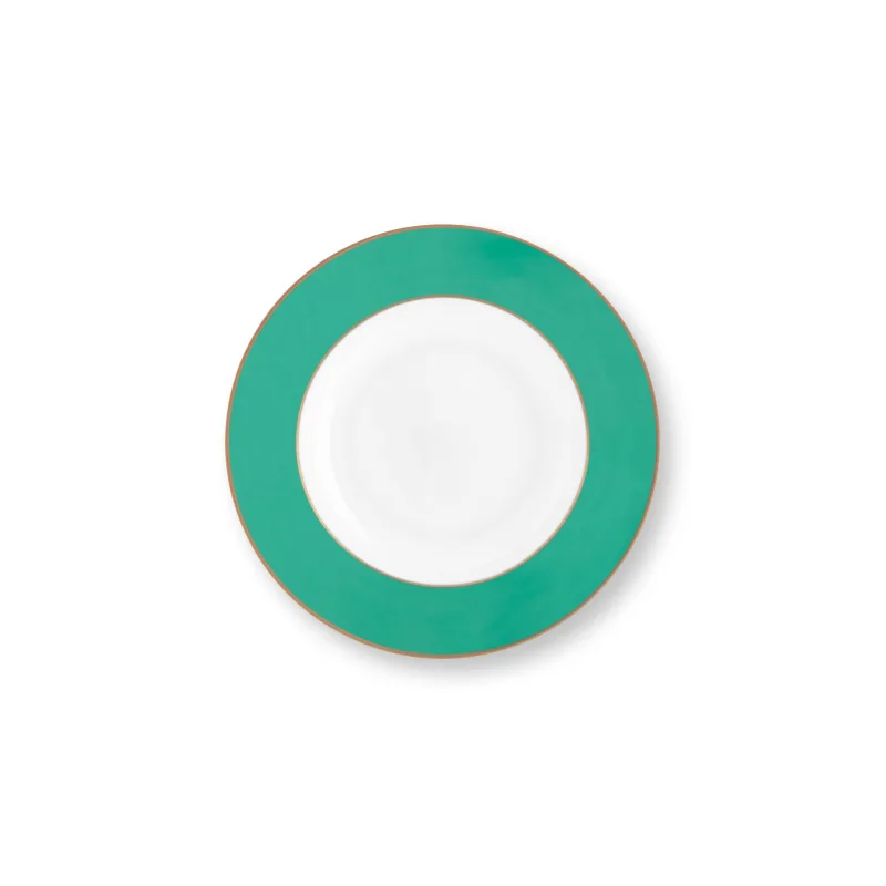 Pip Studio Pip Chique hluboký talíř ∅23,5 cm, zelený