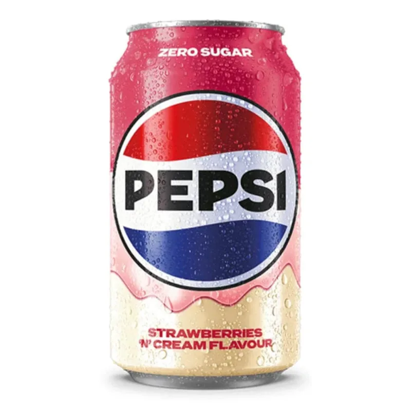 Pepsi Strawberries & Cream Zero Sugar 330ml