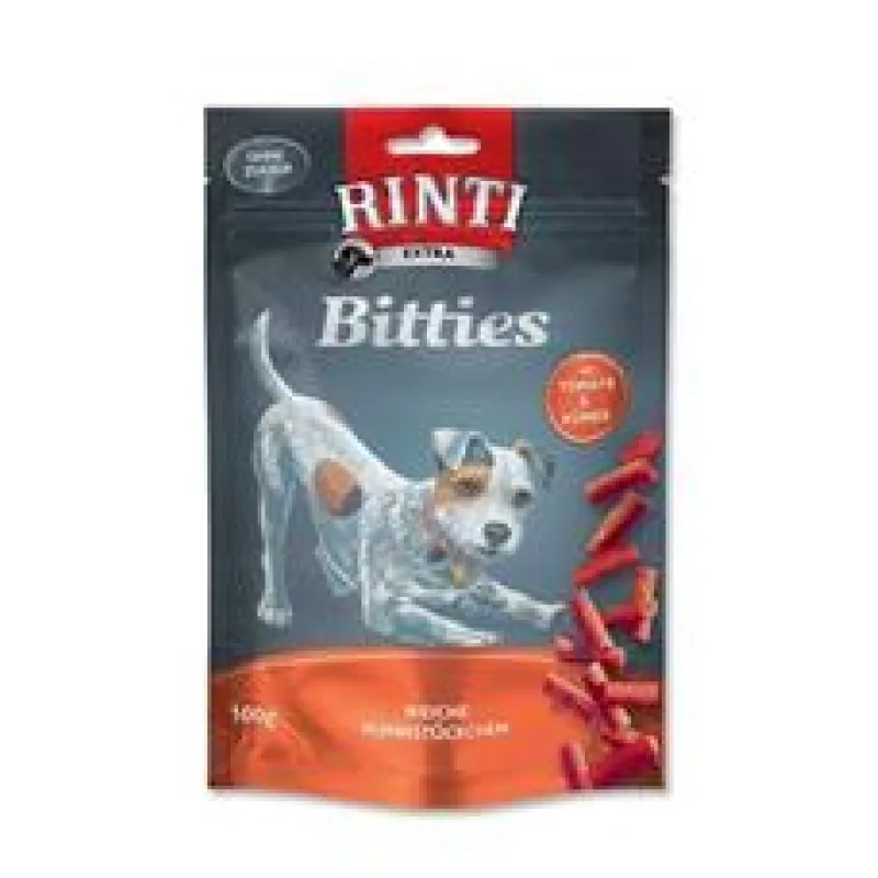 Rinti Dog pochoutka Extra Mini-Bits rajče+dýně 100 g