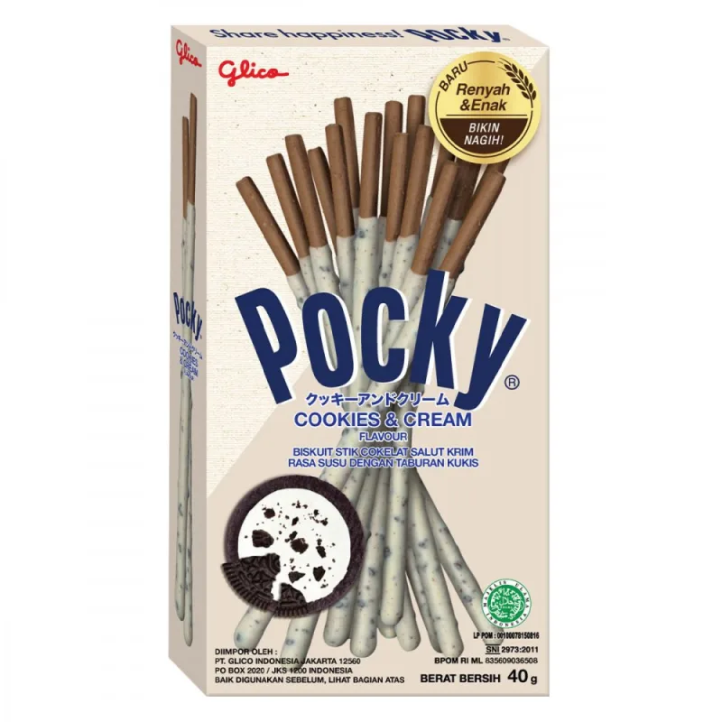 Pocky Cookies & Cream 40g