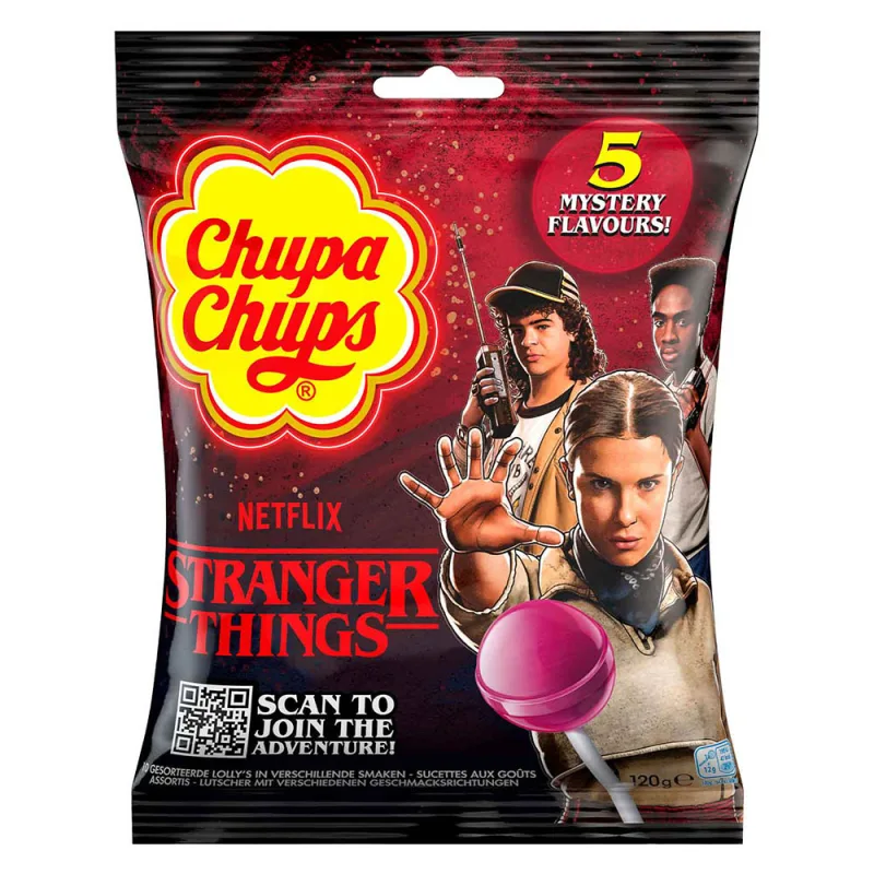 Chupa Chups Stranger Things "Right Side Up" 120g