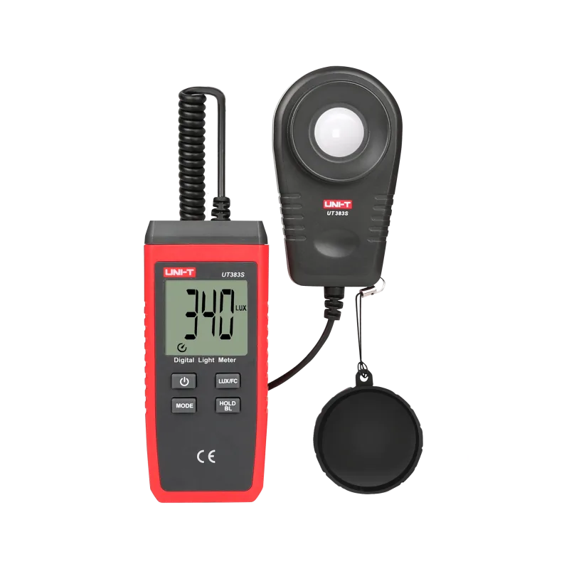 Merač intenzity osvetlenia luxmeter Uni-T UT383S rozsah od 0 do 9 999 luxov MIE0360