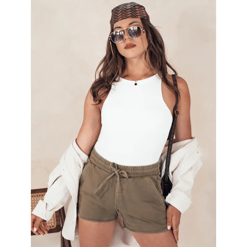 Dstreet SY0364 kraťasy hnedé L