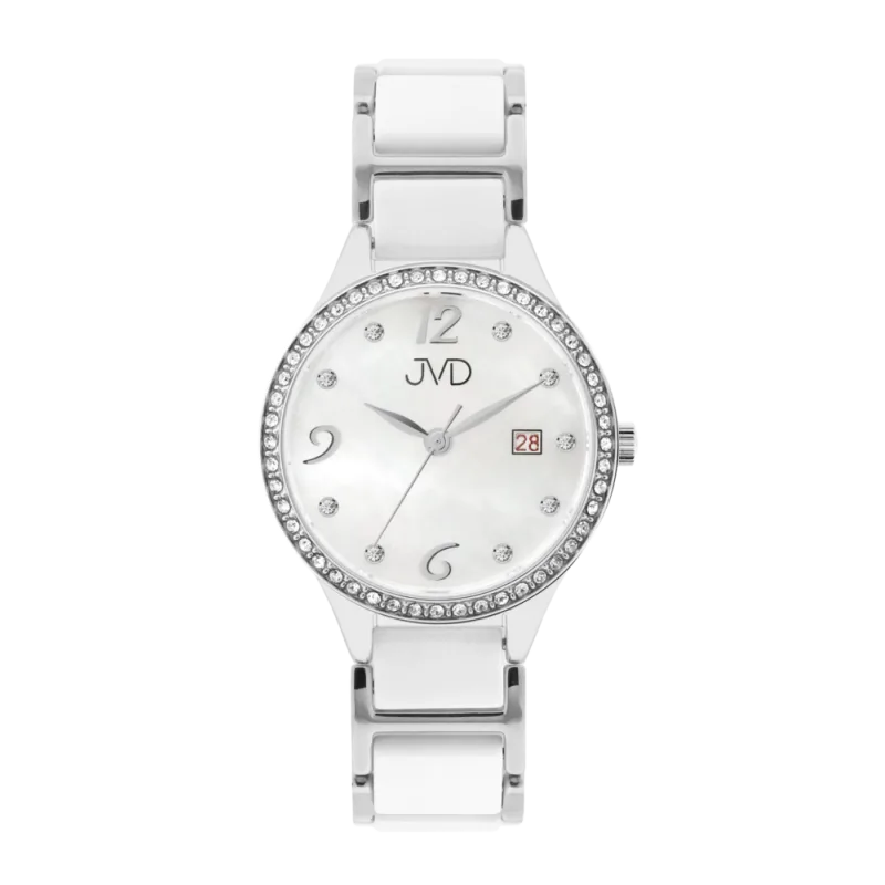 JVD Dámské stříbrné náramkové hodinky JVD JG1031.1