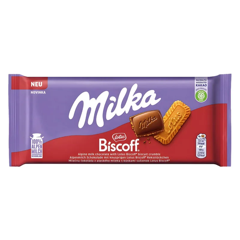 Milka Lotus Biscoff 90g