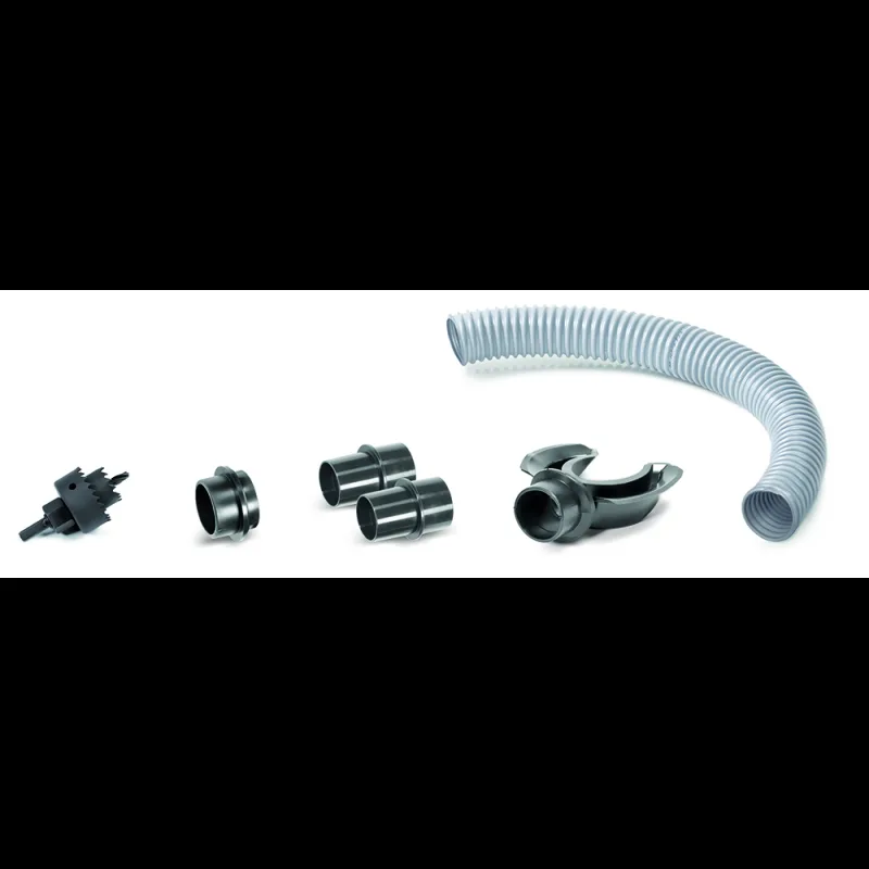 Prosperplast s.r.o. Prepojovacia hadica k sudu na dažď. vodu ICANSET 1 komplet set z odkvapu do sudu/nádrže