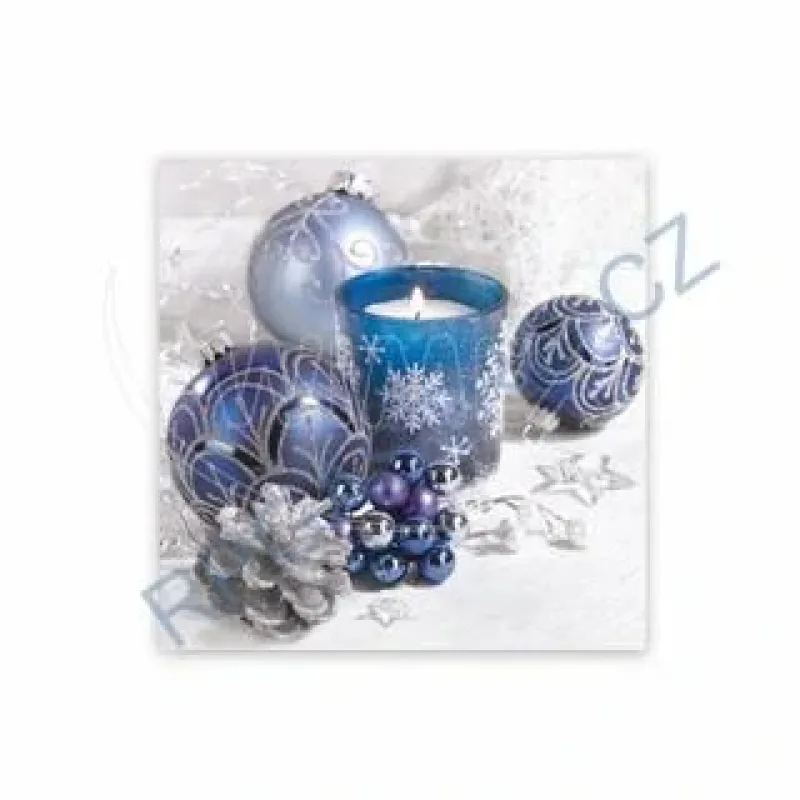 Ubrousky 3-vrstvé 33 x 33 cm VÁNOCE [20 ks] (84135 - CH3A) Doprodej.