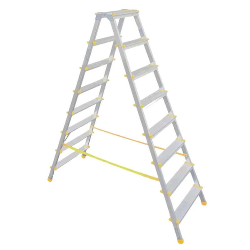 Schodíky ALVE EUROSTYL HOBBY 928, 8 stupienkové štafle, 178 cm, nosn. 150 kg, obojstranné, bez rúčky
