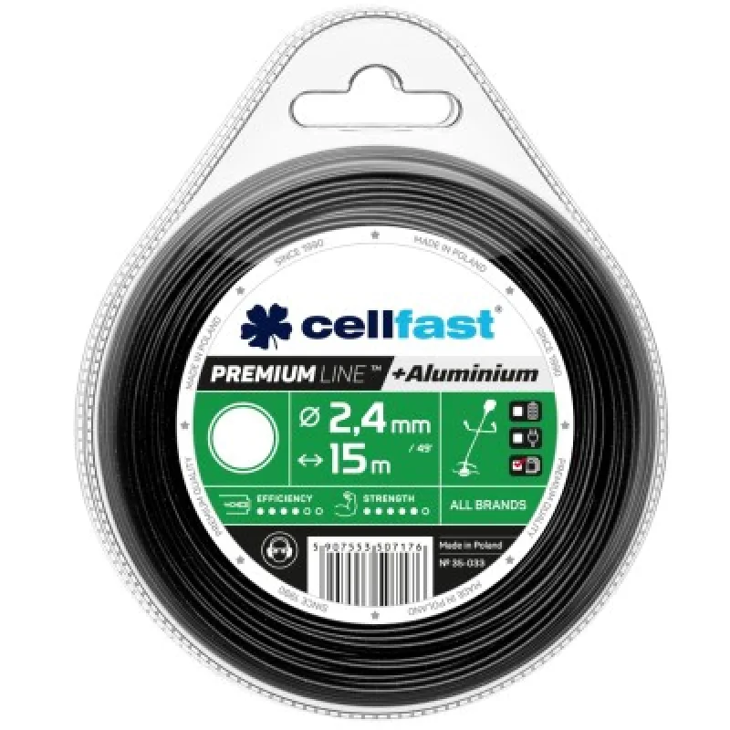 CELLFAST 35-033 struna do krovinorezu 2,4mm