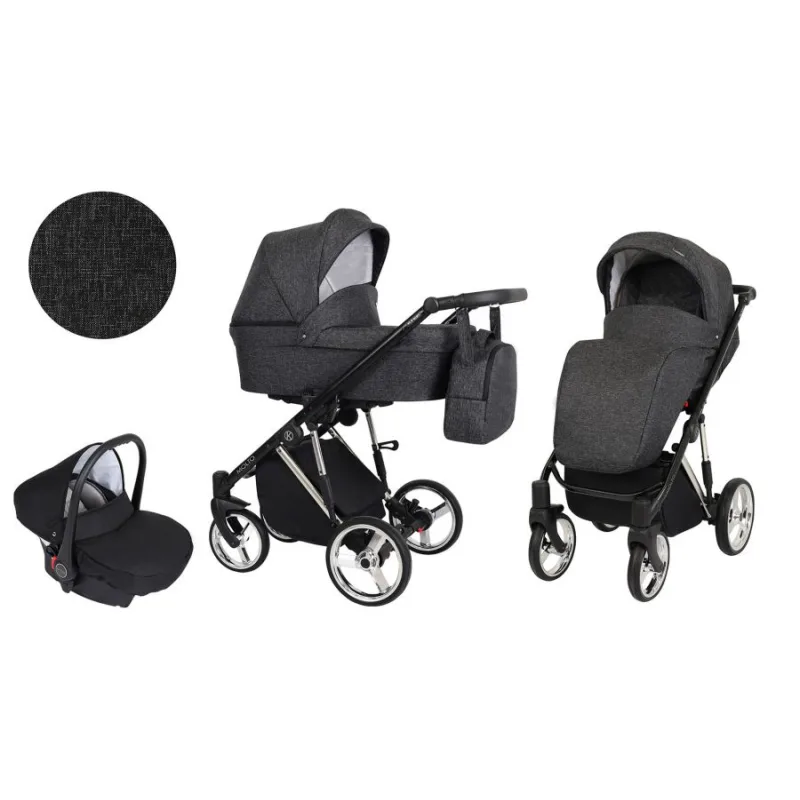 Kočík Kunert Molto Premium silver frame 3v1 - 03