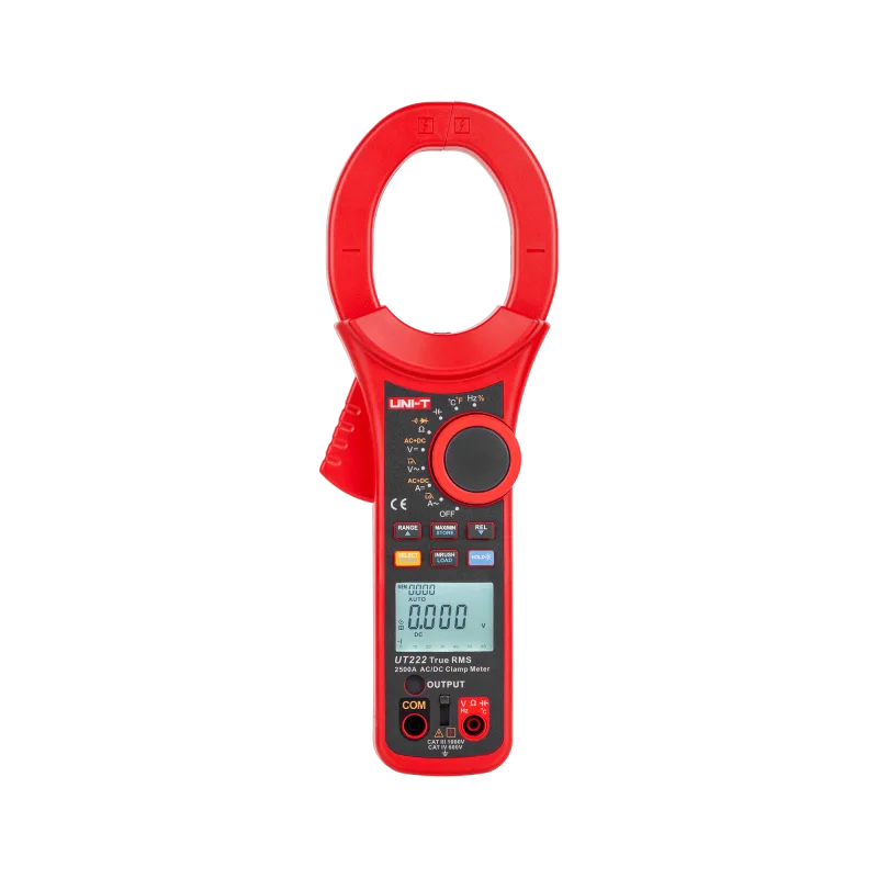 Kliešťový multimeter Uni-T UT222 AC/DC 1000V prúd do 2500A True RMS MIE0182