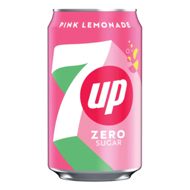 7up Pink Lemonade Zero Sugar 330ml UK
