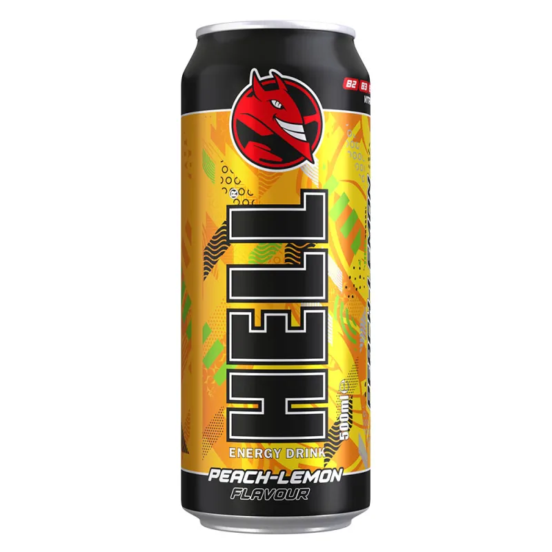 Hell Peach-Lemon 500ml