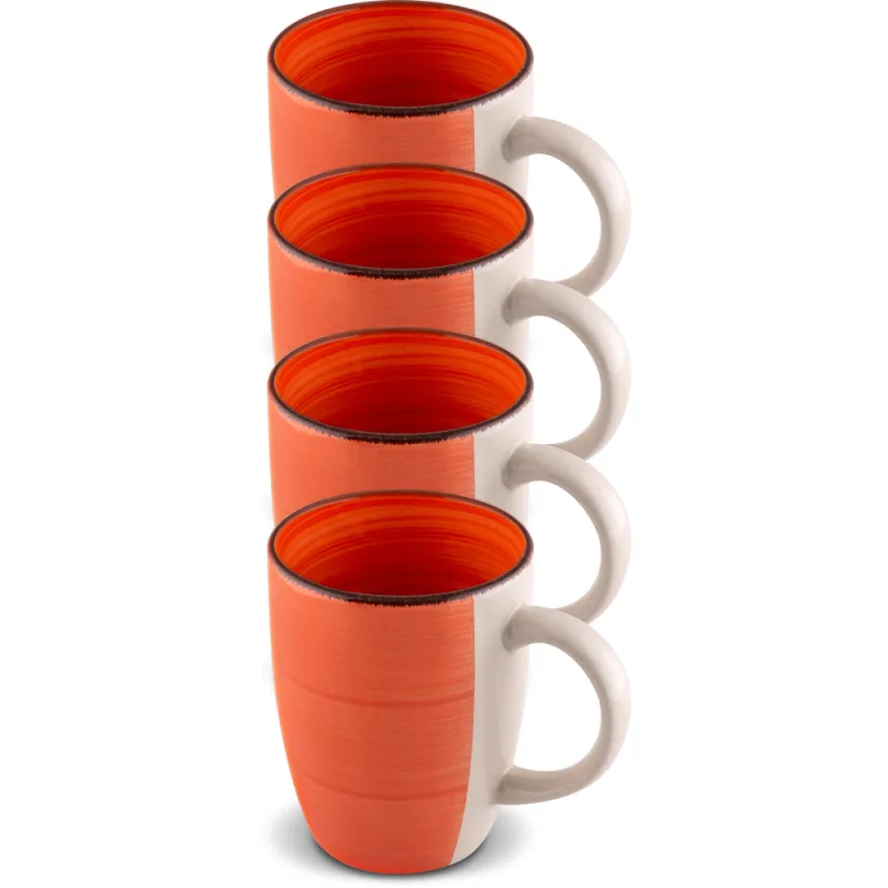 LT9075 SET HRNEK 4KS ORANŽOVÝ HAPPY LAMART - CH1D