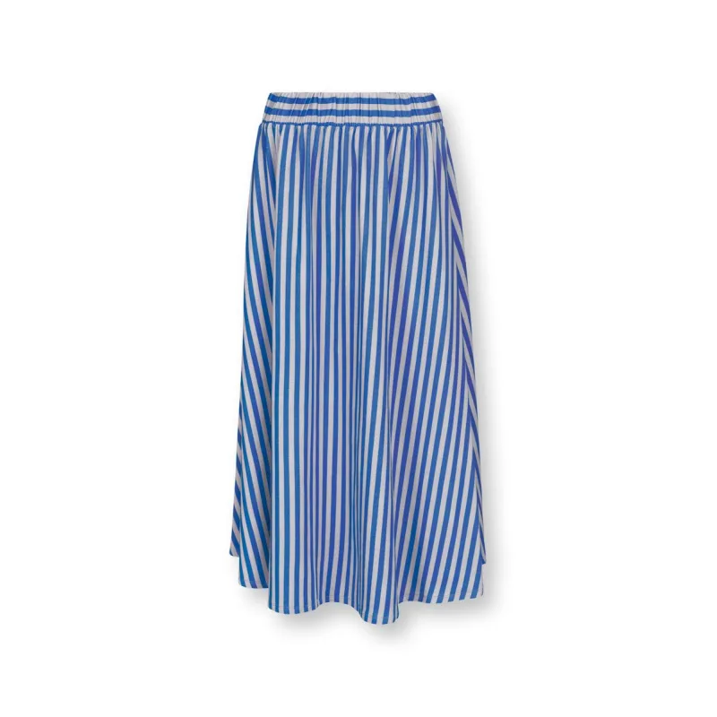 Pip Studio Solange Sukně Sumo Stripe, modrá