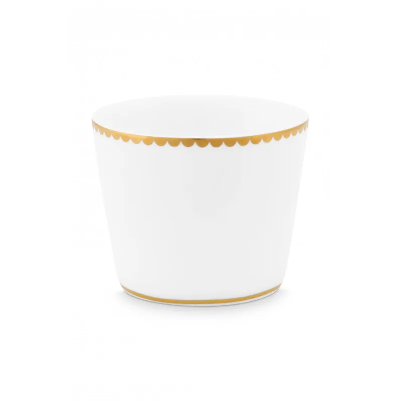 Pip Studio Love Birds kalíšek na vajíčko, bílý