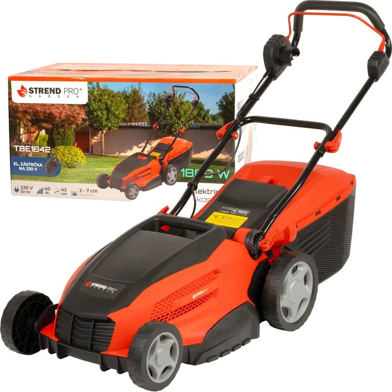 STREND PRO Garden Kosačka Strend Pro TBE1842, elektrická, 1,8 kW, záber 42 cm