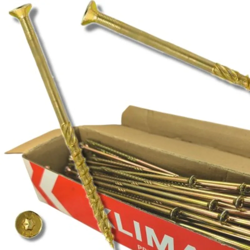 Klimas Wkret-Met | Konštrukčné vruty do dreva | zápustná hlava | 8X340mm | 50ks