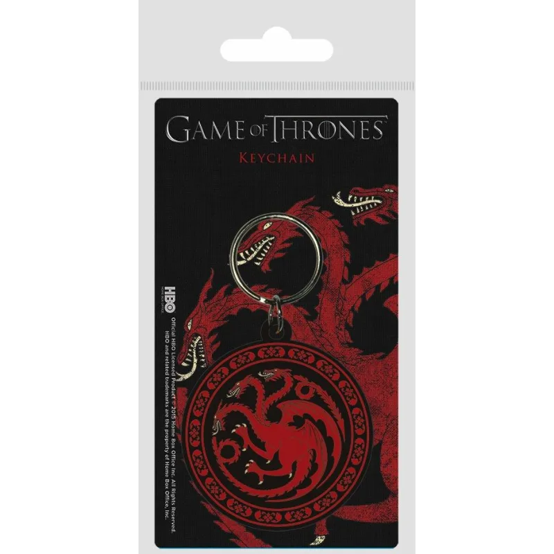 Game of Thrones (Hra o tróny) Targaryen prívesok na kľúče