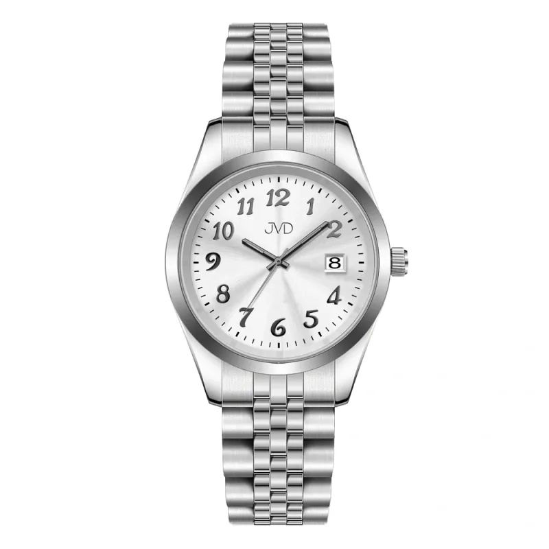 JVD Dámské stříbrné módní designové hodinky JVD JZ216.1