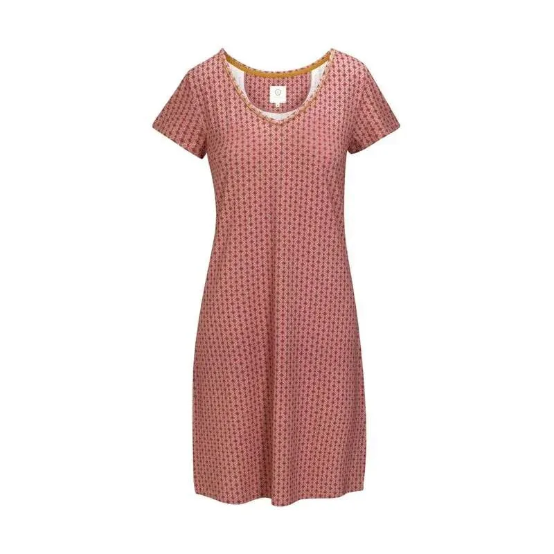 Pip Studio Djoy noční košile Tegola, růžová