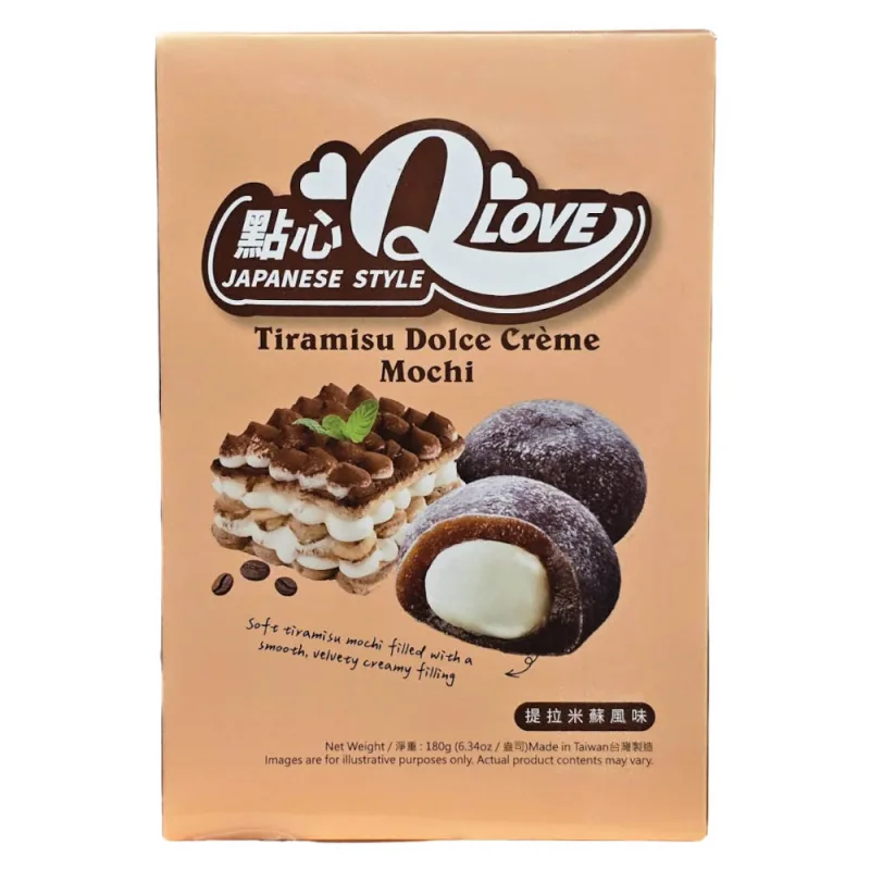 QLove Tiramisu Dolce Creme Mochi 180g