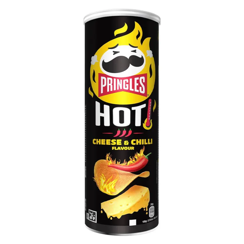 Pringles Hot Cheese & Chilli 160g
