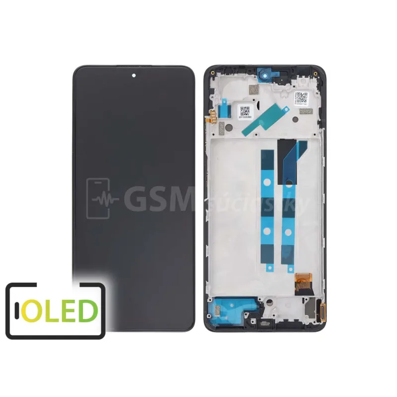 LCD Displej + Dotykové sklo + Rám Xiaomi Redmi Note 11 Pro 4G / Pro 5G / Poco X4 Pro 5G