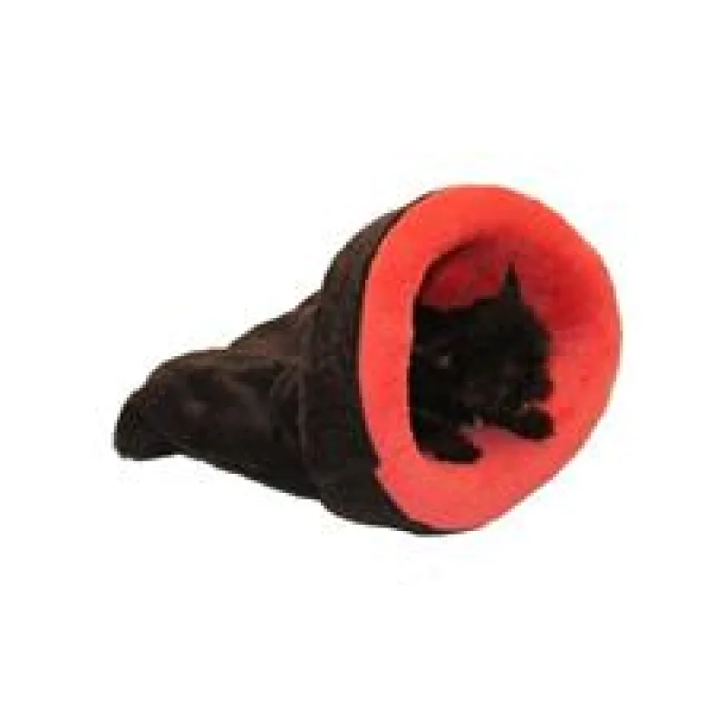 Marysa pelíšek 2v1 mini pro štěňátka/koťátka, tmavě růžový/tmavě šedý