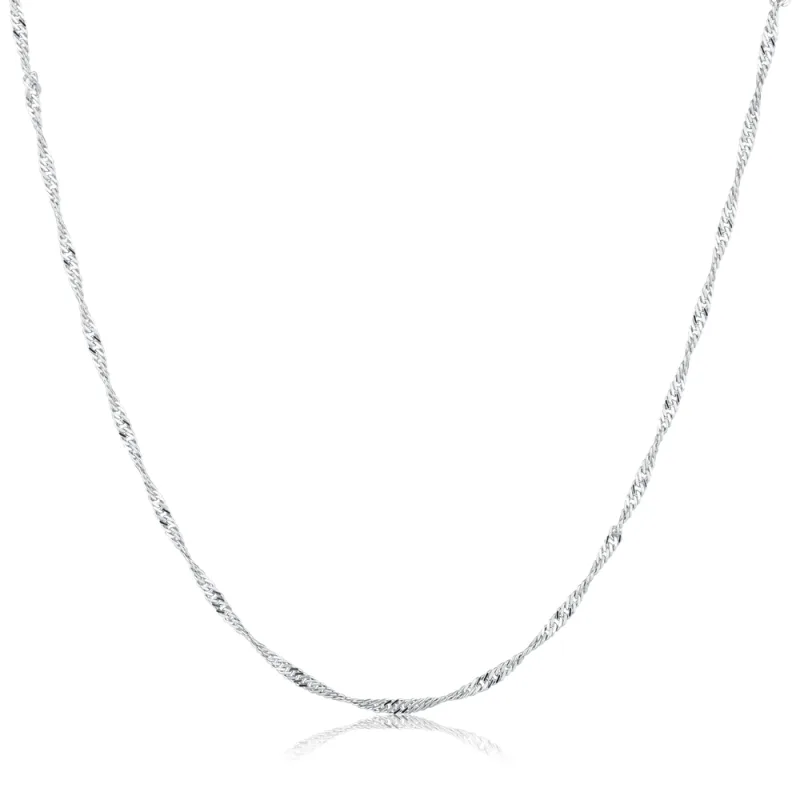 JVD Dámský stříbrný řetízek ryz. 925/1000 SVLCSINGSJ12542