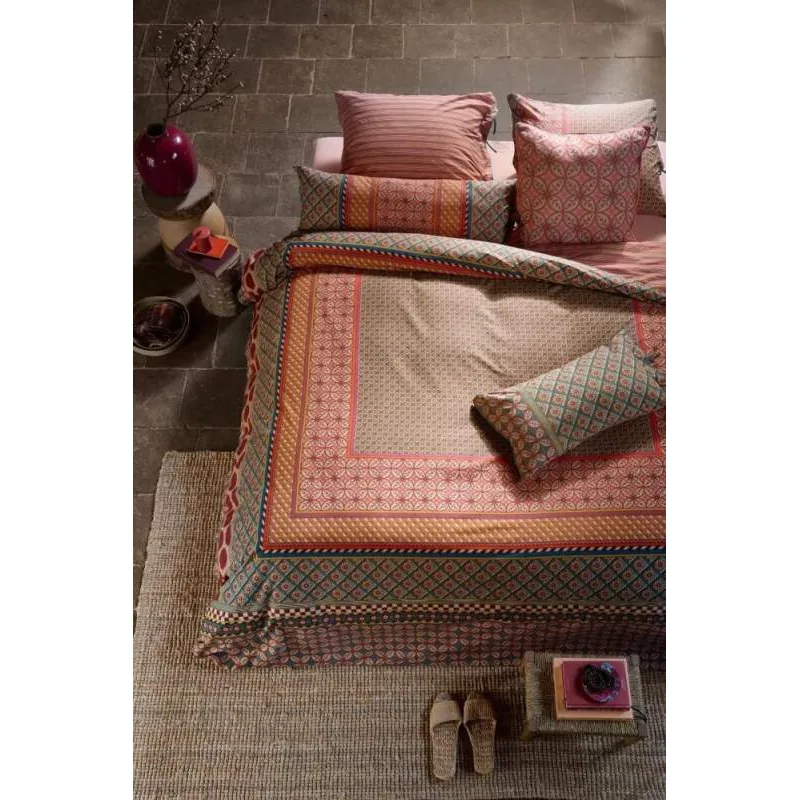 Pip Studio perkálové povlečení Bogolan Multi 140x200 + 70x90 cm