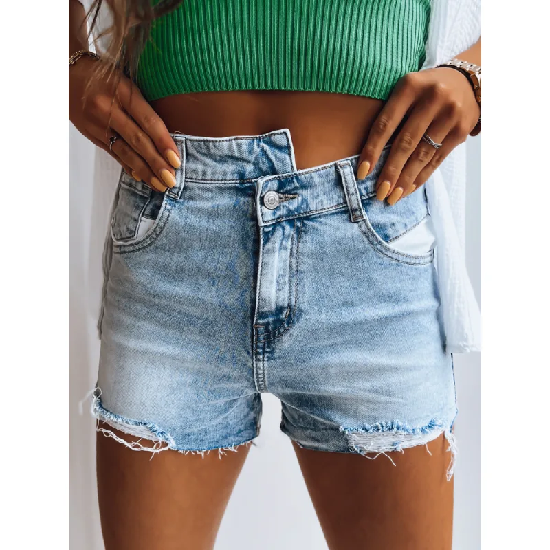 Dstreet SY0313 džínsové kraťasy modré S