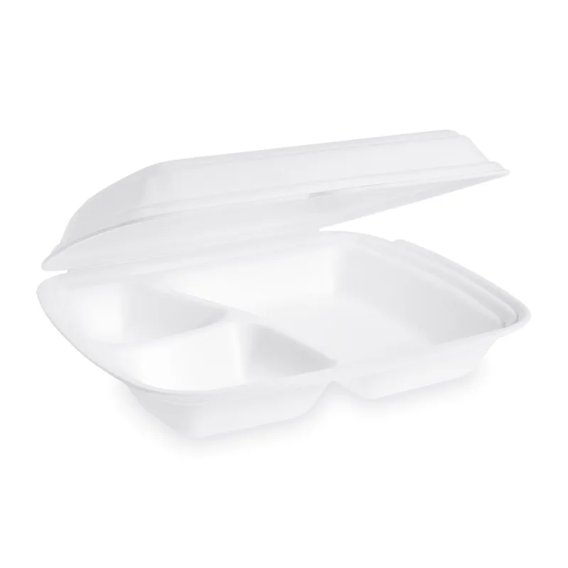 Menu box 3-dílný bílý 241 x 207 x 69 mm [125 ks] Zasílání poštou (75633)