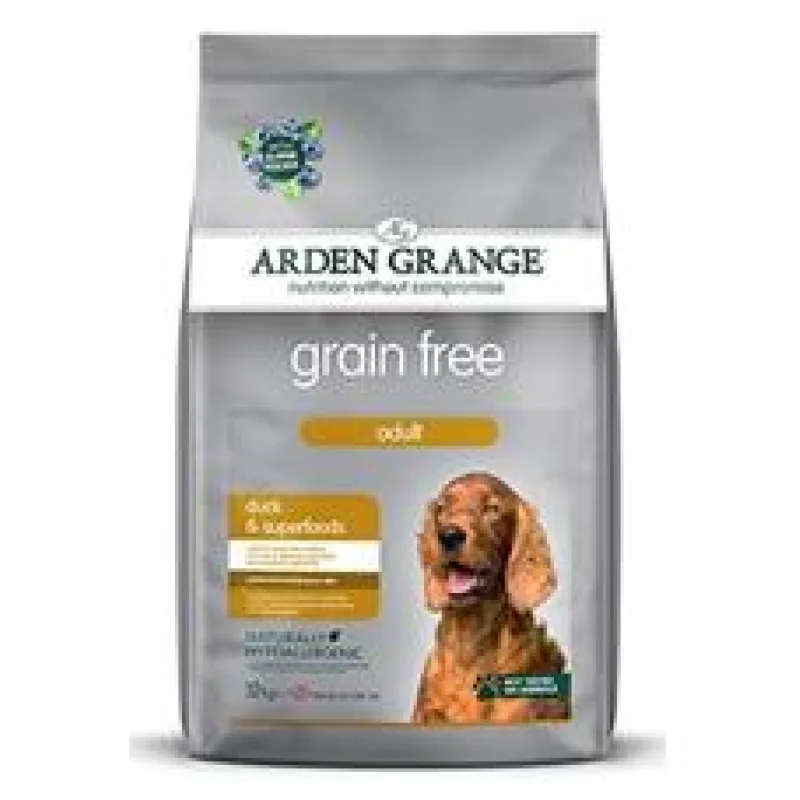 Arden Grange GF Dog Adult Duck&Superfoods 12kg