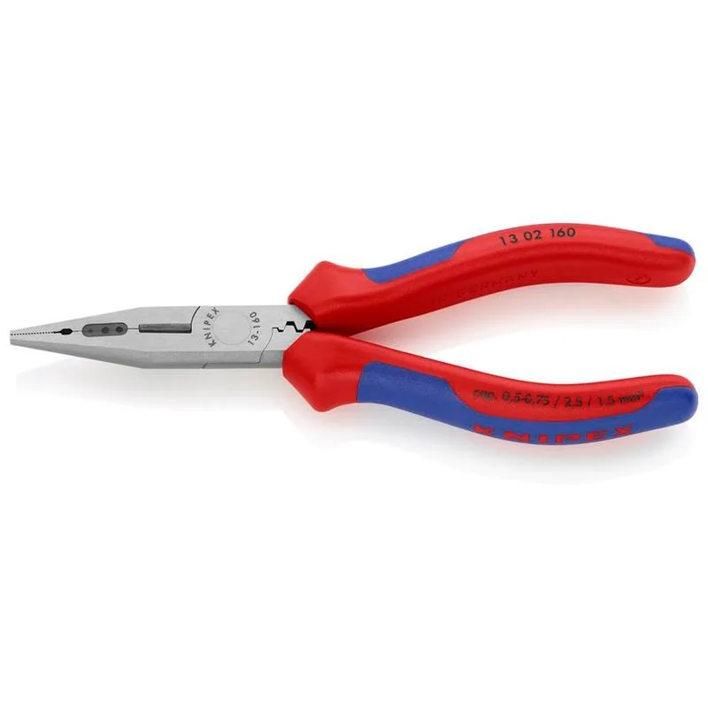 Kliešte KNIPEX 13 02 160 – 160 mm, elektrikárske, multifunkčné