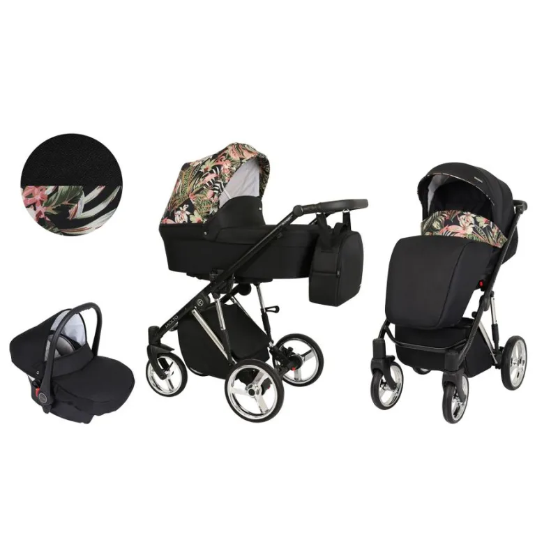 Kočík Kunert Molto Premium silver frame 3v1 - 05