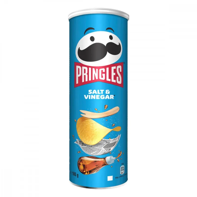 Pringles Salt & Vinegar 165g