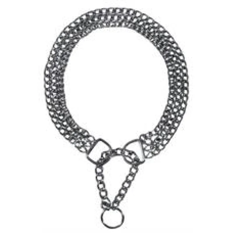 Polostahovací obojek trojřadý 2,5 mm 55 cm/ 2,5 mm