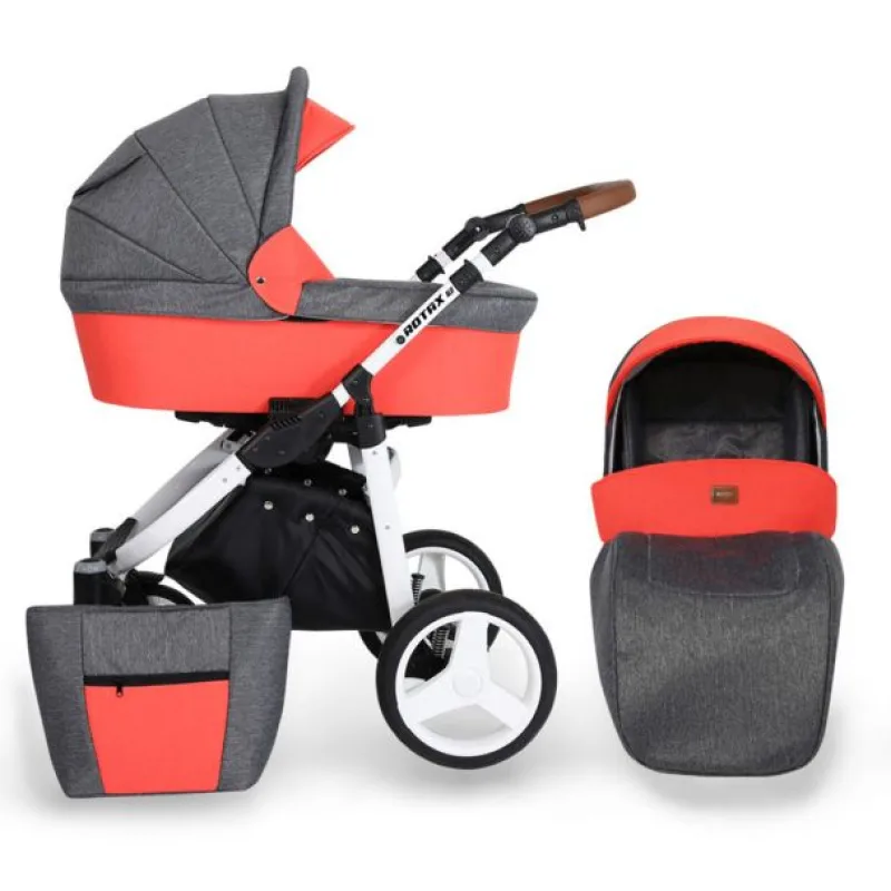 Kočík Kunert Rotax white frame 2v1 - 11