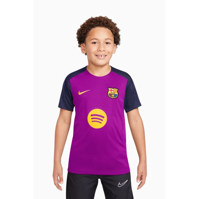 Nike FC Barcelona tréningový dres fialový detský 2025-2026