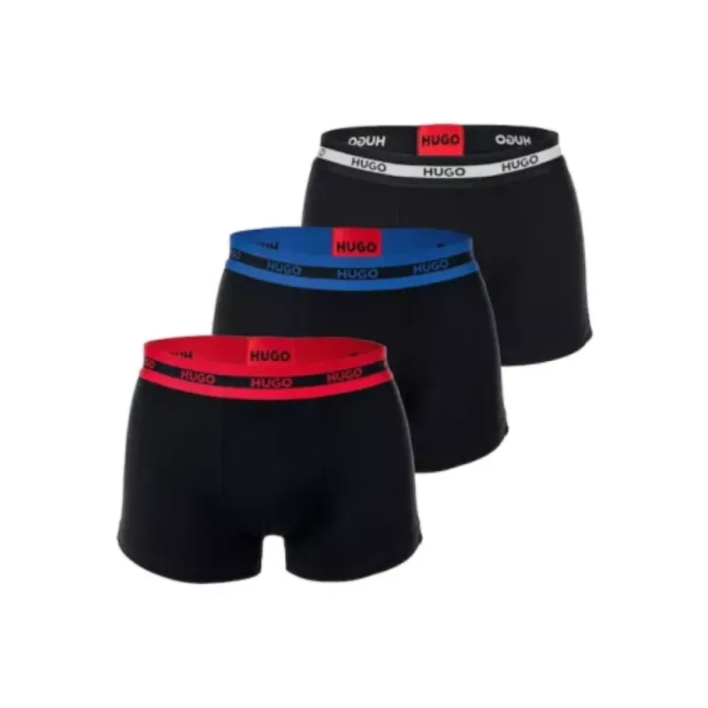 Hugo Boss 50492375 Boxer 3 PACK čierne