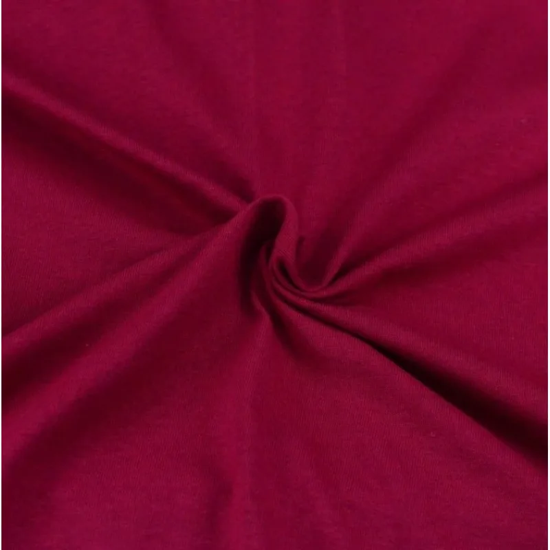 Jersey prestieradlo Vínové 80x200 cm