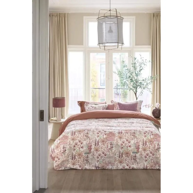 Pip Studio perkálové povlečení Casa di Pip bílé 140x200 + 70x90 cm