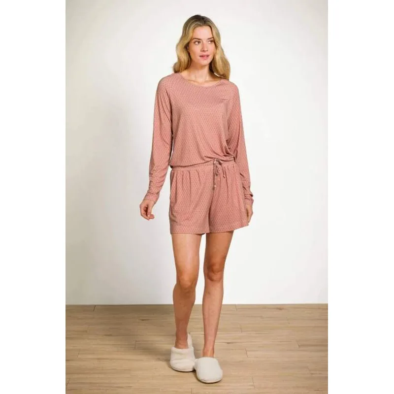 Pip Studio kraťasy Bob Thousand Leaves, růžové