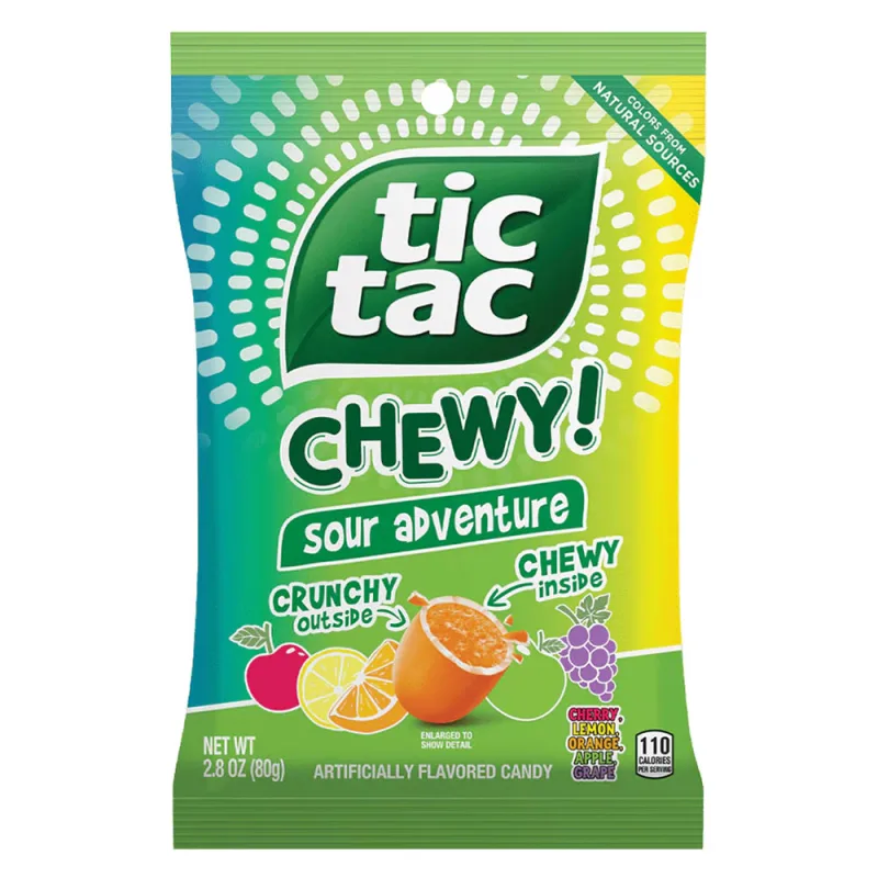 Tic Tac Chewy! Sour Adventure 80g