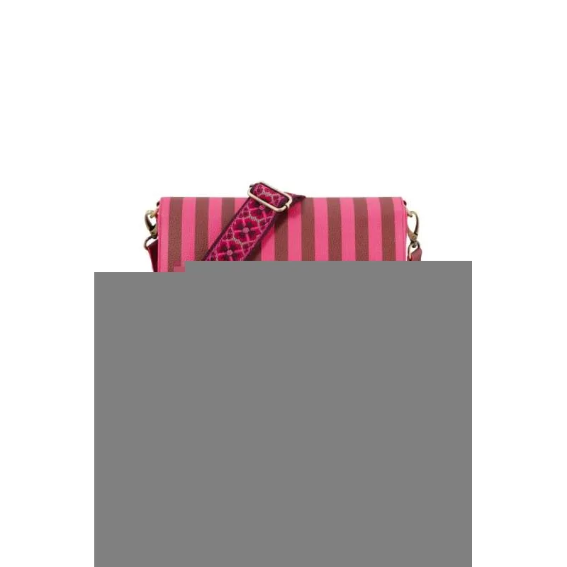 Pip Studio Fenna Stripe Cross Body kabelka, růžová