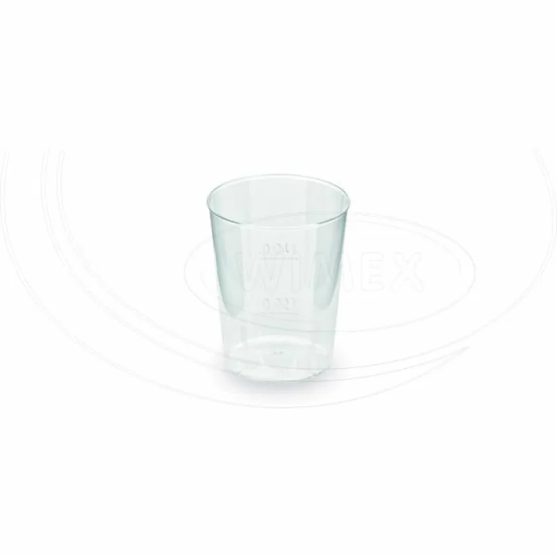 Kelímek vratný 2 cl / 4 cl (PP) [50 ks] (20004)