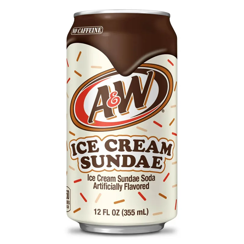 A&W Ice Cream Sundae 355ml